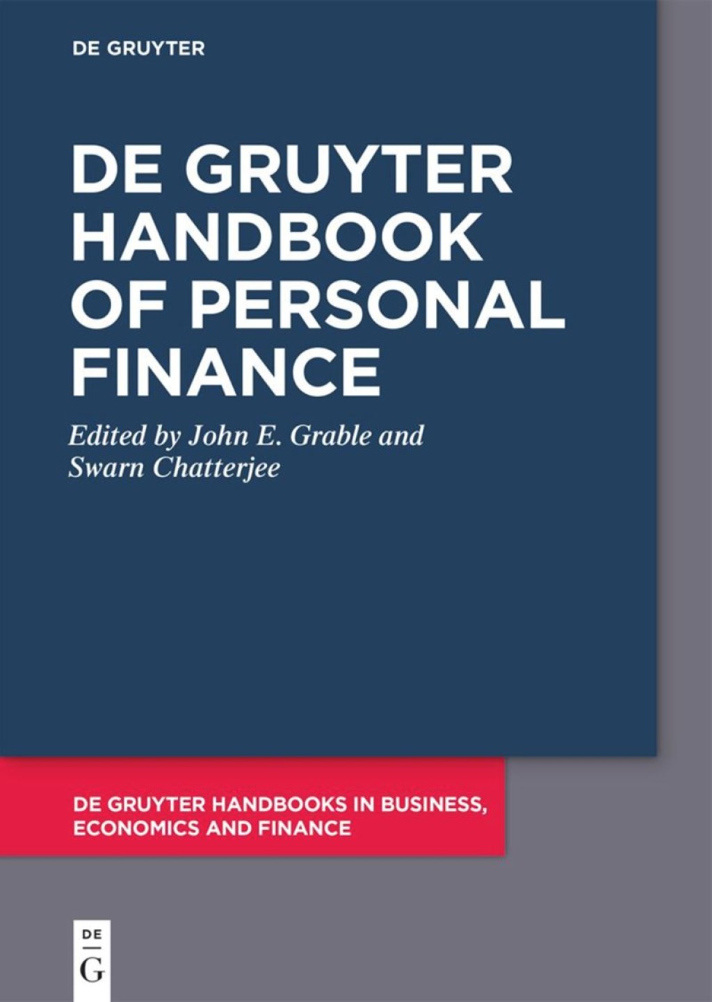 de gruyter handbook of personal finance 0